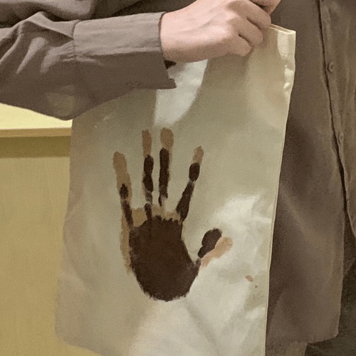 Hand Painting Kit Tote Bag By The Noob Artist | Tote Bag Lukis Tangan Couple