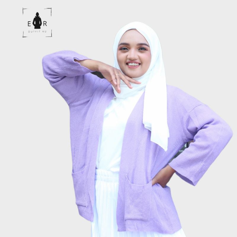 Loocy Cardy Cardigan Rajut Oversize