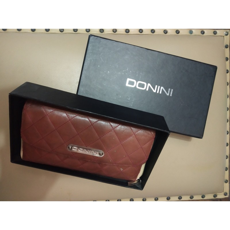 Dompet Kulit DONINI Original / Tas Wanita