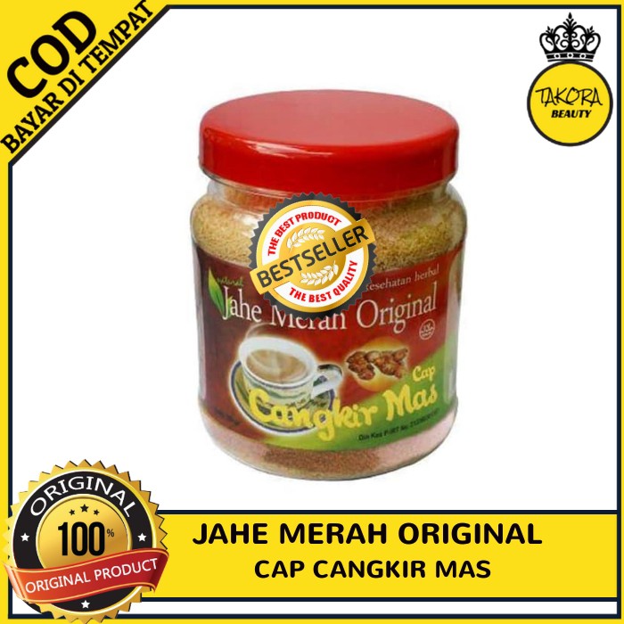 JAHE MERAH BUBUK ORIGINAL CAP CANGKIR    MAS 330 GR TOPLES