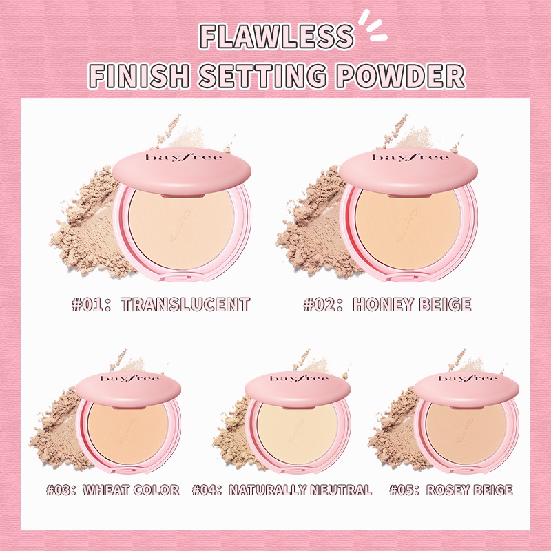 (READY &amp; ORI) Kimuse Bayfree Flawless Finish Setting Powder BFF01