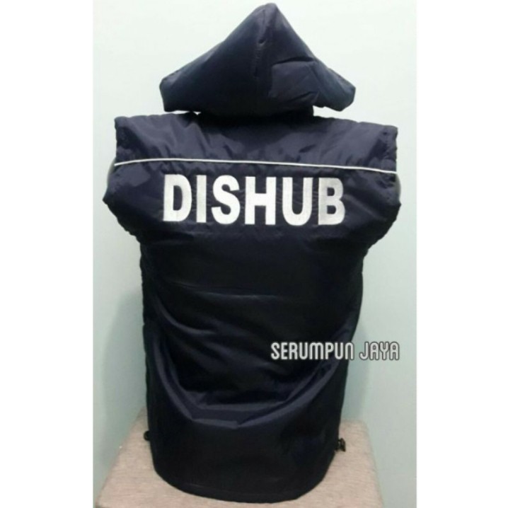 JAKET ROMPI DISHUB NAVY- JAKET ROMPI DISHUB ANTI AIR