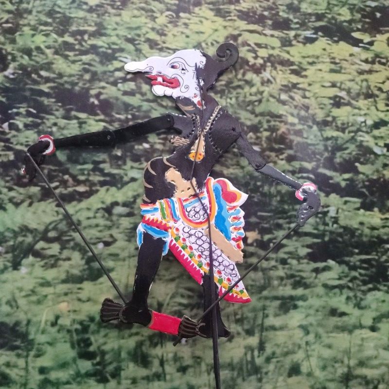 Wayang kulit kertas Petruk