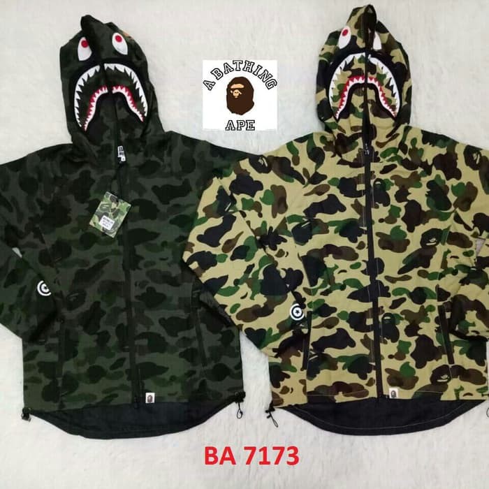 New Jaket Bape Ori FASHION DISTRO COWOK CEWEK GAYA TERBARU ABG C2Q2