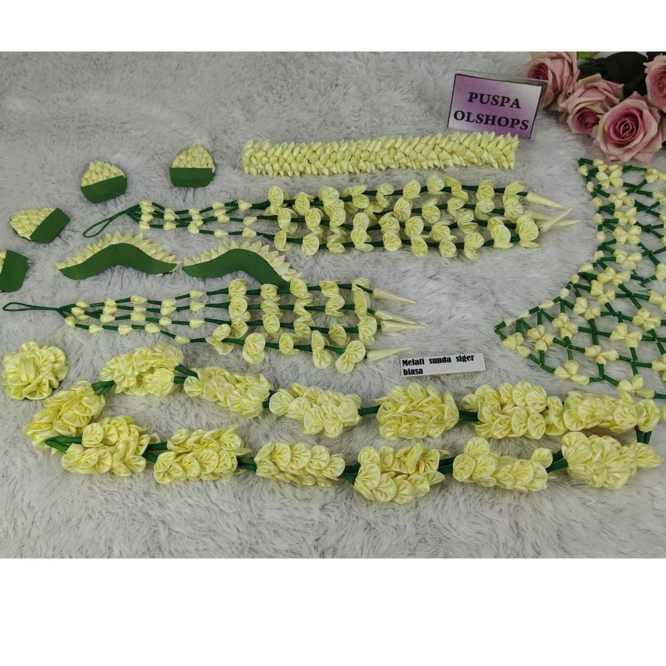 (TERMURAH) - Melati palsu sunda siger biasa/bunga melati palsu/sunda siger