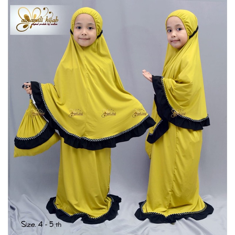 MUKENA ANAK TINKERBELL