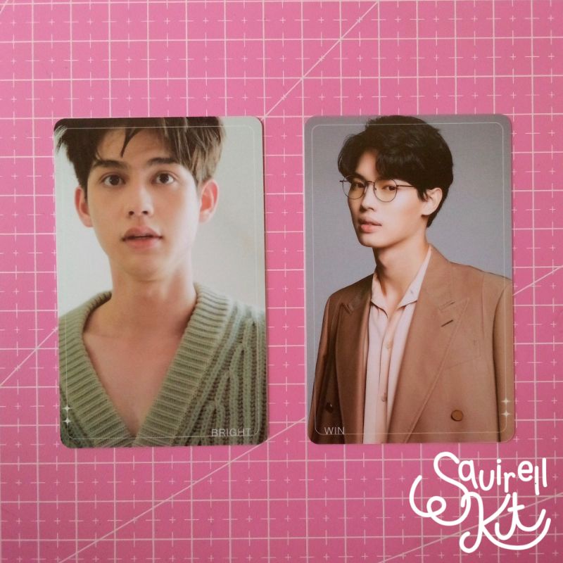 PC Photocard Official GMM TV Exclusive Mbox Mystery Box BrightWin Bright Win Metawin Ijo Hijau Cengo