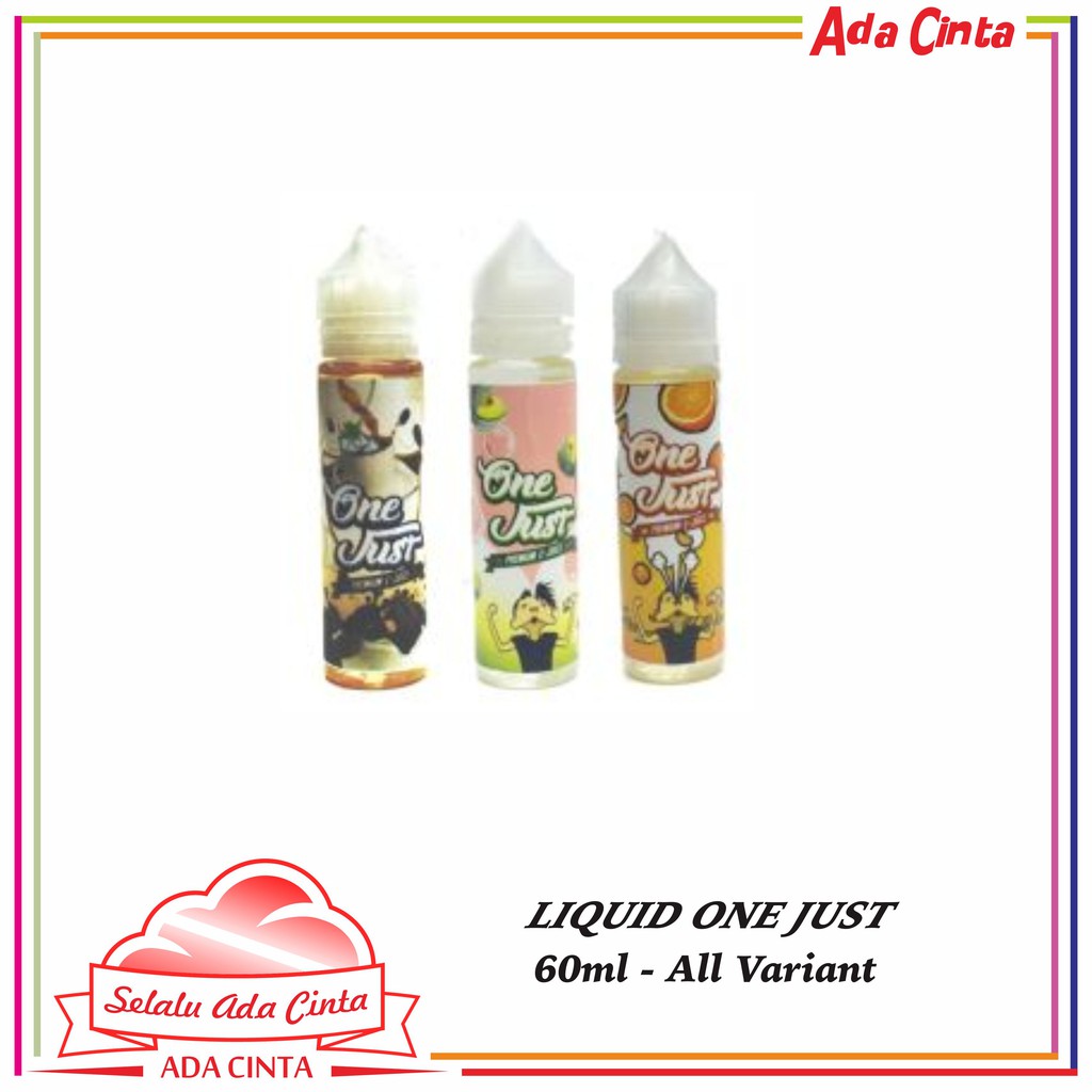 Liquid One Just 60ml All Variant Shopee Indonesia