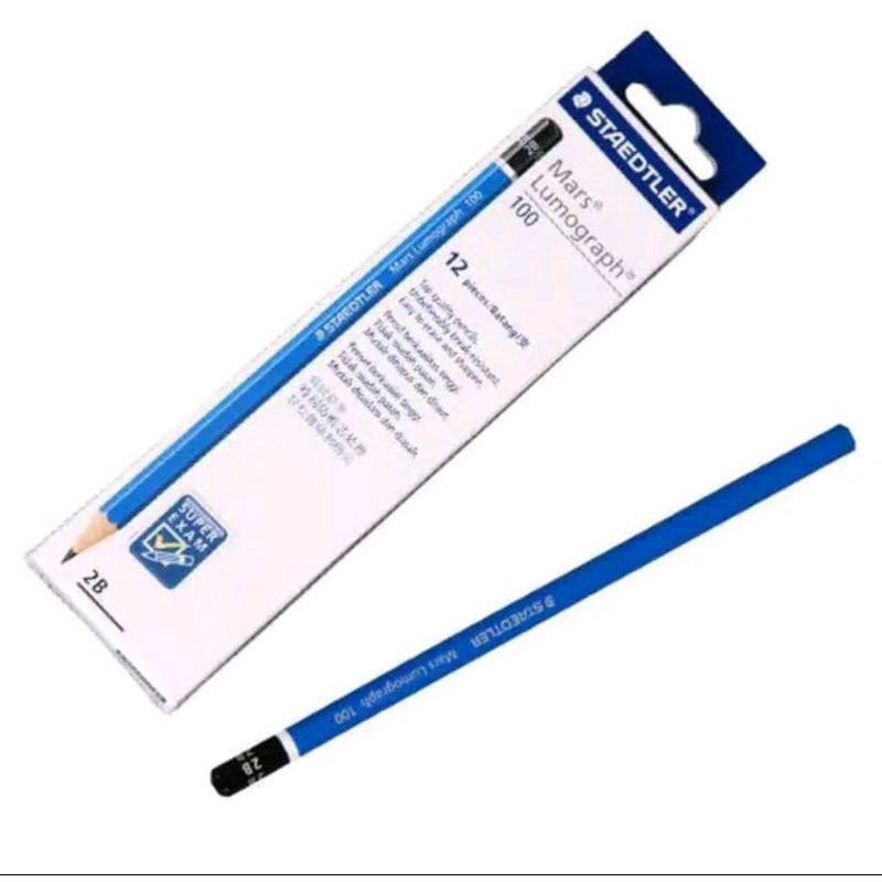 

pensil ujian 2B staedler 1pack 12batang