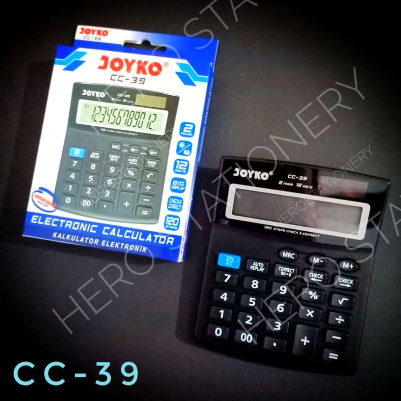 

Joyko calculator kalkulator elektronik mini praktis CC-39