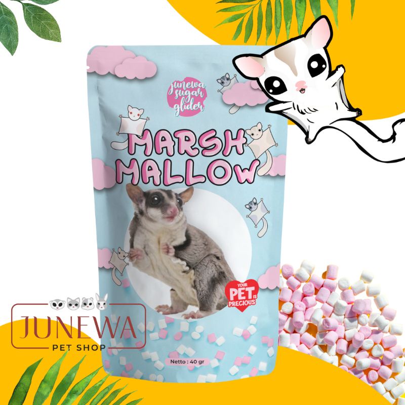 Makanan Sugar Glider Marshmallow Sugar Glider