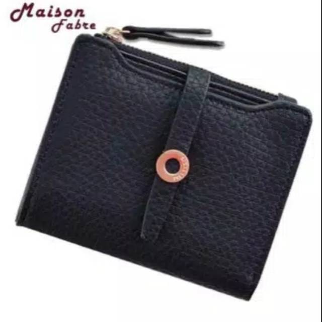 Dompet Lipat Wanita Mini _ Hitam