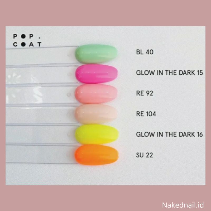 KUTEK GEL NAKEDNAIL gel nailpolish nail art 15ml