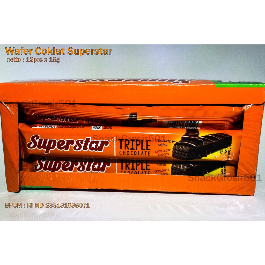 

Superstar triple chocolate box