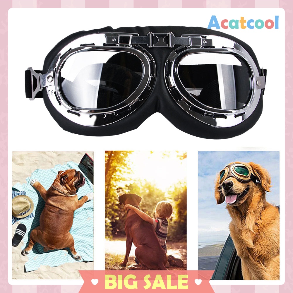 Foldable Dog Glasses Puppy UV Protection Goggles Eye Wearing Sunglasses