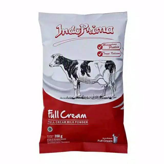 

Susu bubuk Indoprima full cream 350 gram, susu penggemuk badan