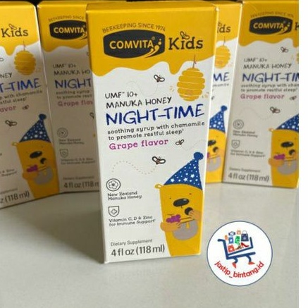 Comvita Kids Manuka Honey Night Time 118ml