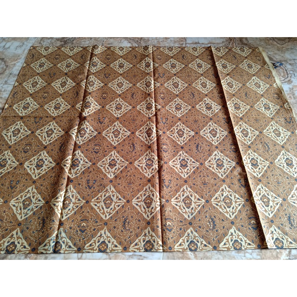 Kain Jarik Batik SOLO (genes/semi tulis) motif sogan sidoasih pakem Solo