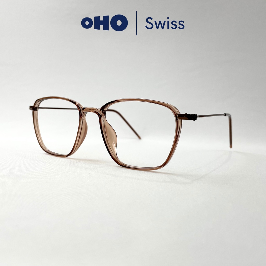 FRAME KACAMATA SWISS ( BISA LENSA ANTI RADIASI / MINUS / PHOTOCHROMIC / BLUERAY ) - OHO EYEWEAR