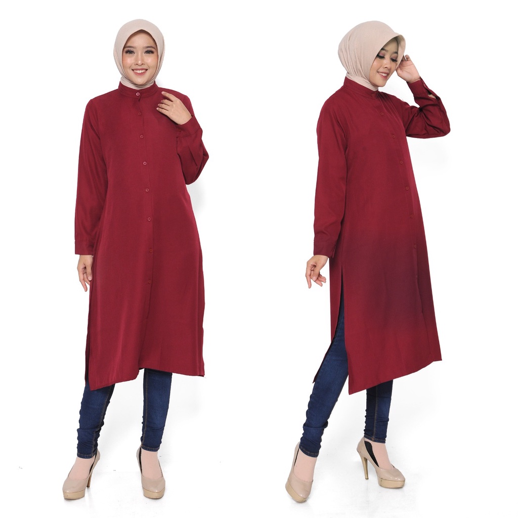 LONG TUNIK/TUNIK PANJANG WANITA/BUSUI SHAKILA PREMIUM/ M-L-XL-XXL