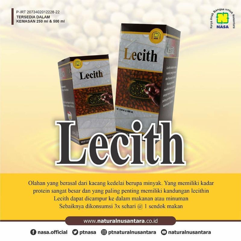 LECITH NASA ORI (OBAT SAPU JAGAT)