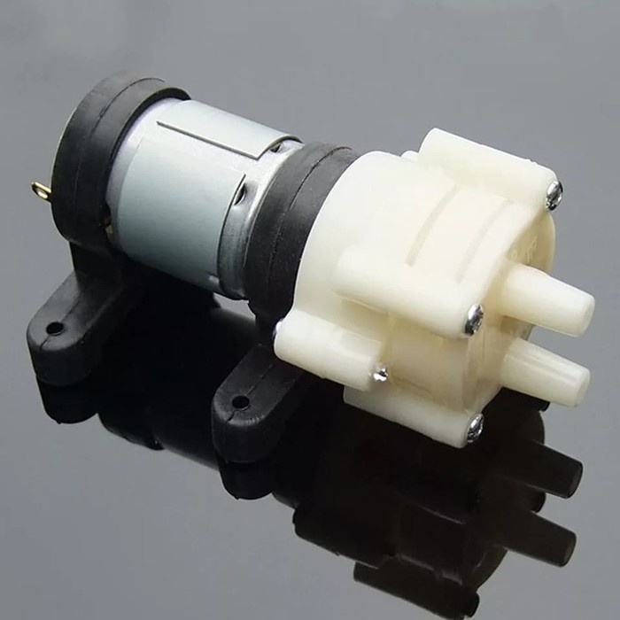 Pompa Air Dispenser Aquarium Spray Pump DC 6V 12V Daya Hisap Motor 2m