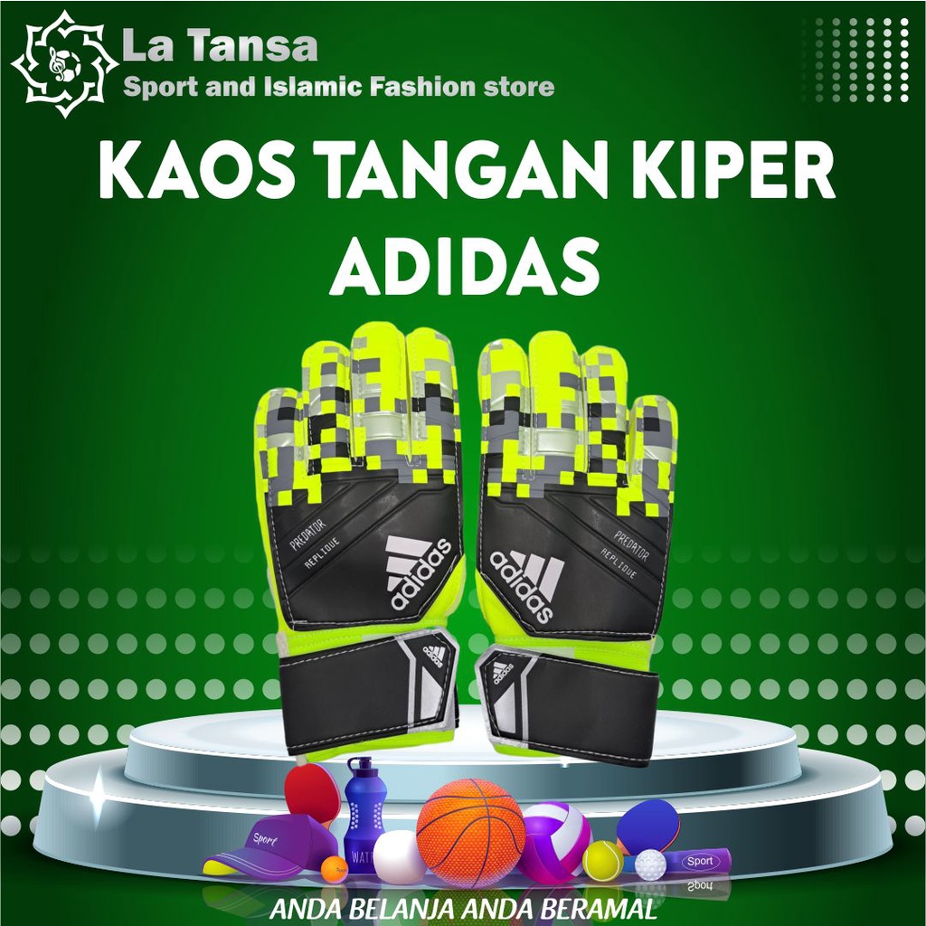 KAOS TANGAN KIPER ADIDAS