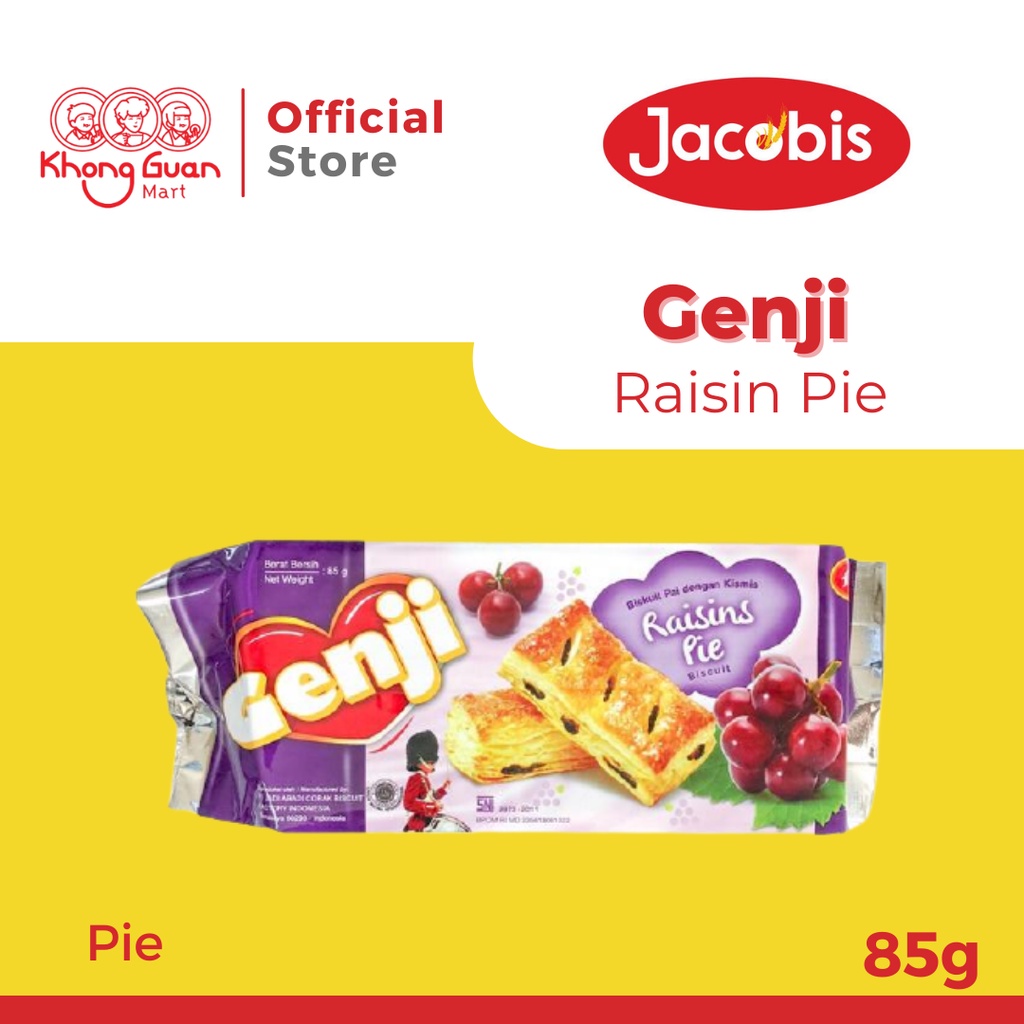 

MONDE Genji Raisin Pie Mini Pack 85 Gram