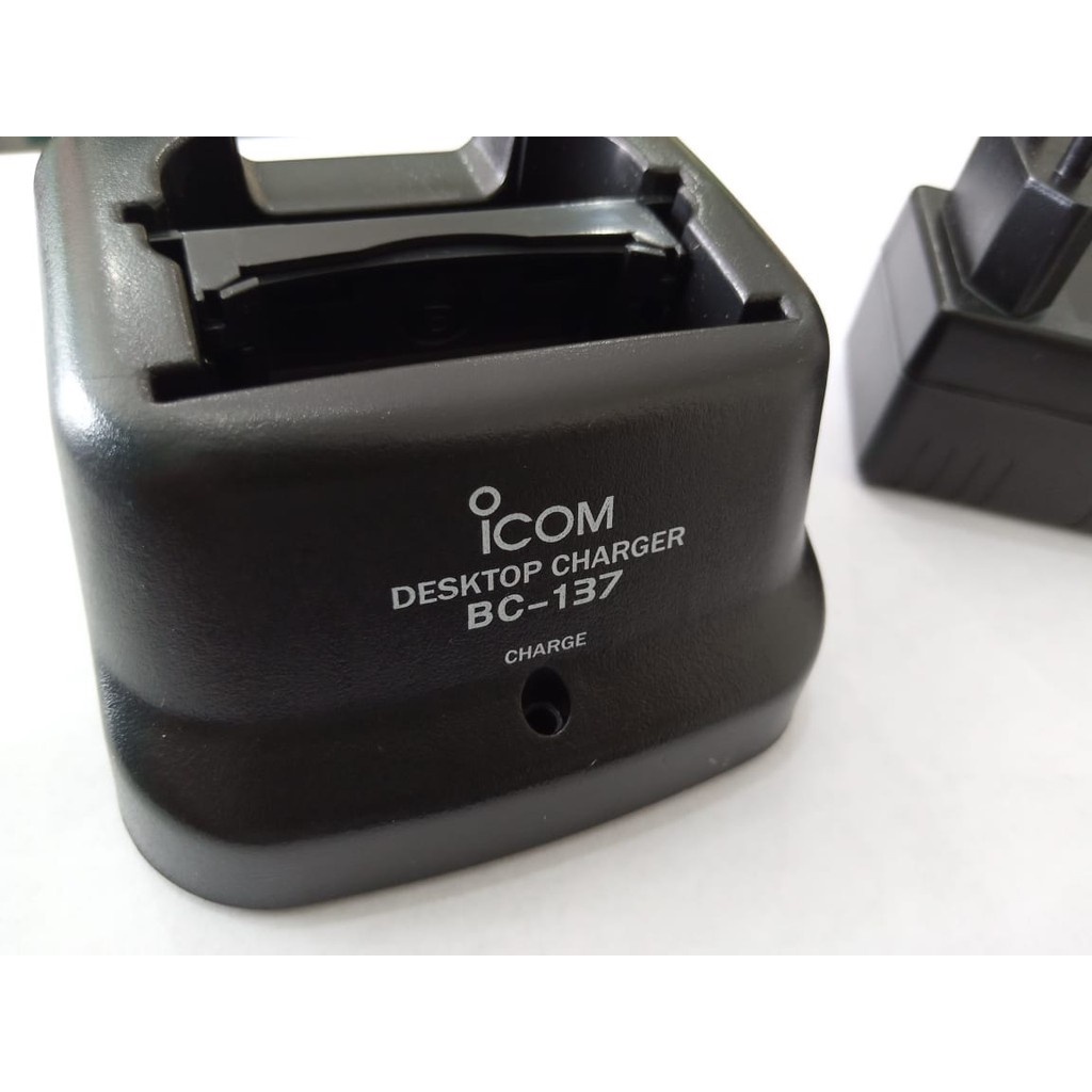 Charger HT Icom V8 (BC-137) Origina | Destop Adapter Charger IC V-8 / Cas Desktop hate ICOM V 8 ori