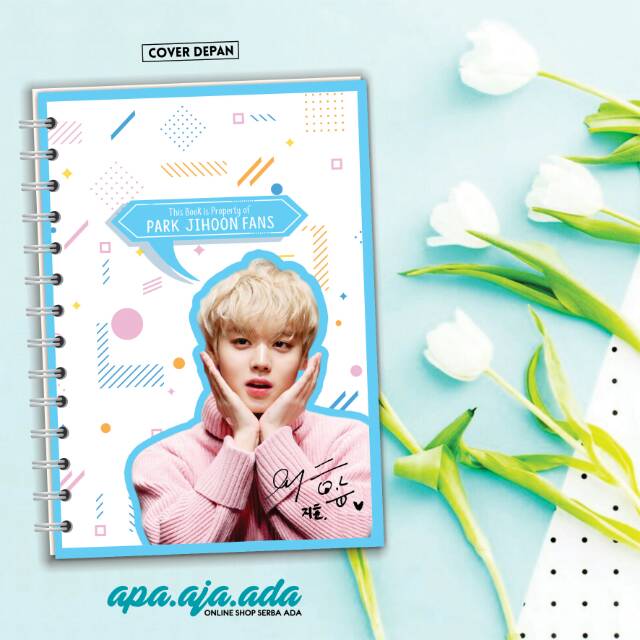 

NOTEBOOK CUSTOM HC WANNA ONE JIHOON