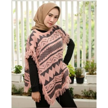 Alvaro17outlet Sweater Crop Cewek Nicole Knit Rawis / Bhn Flacee / Fit To Xl