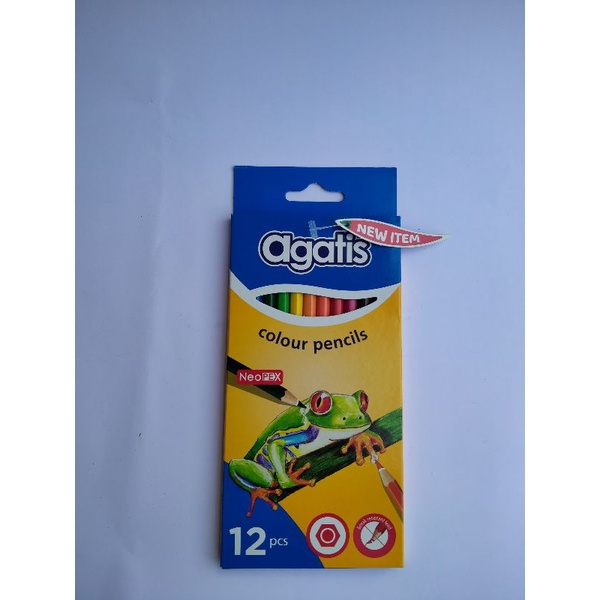 

Pensil warna Agatis 12 warna