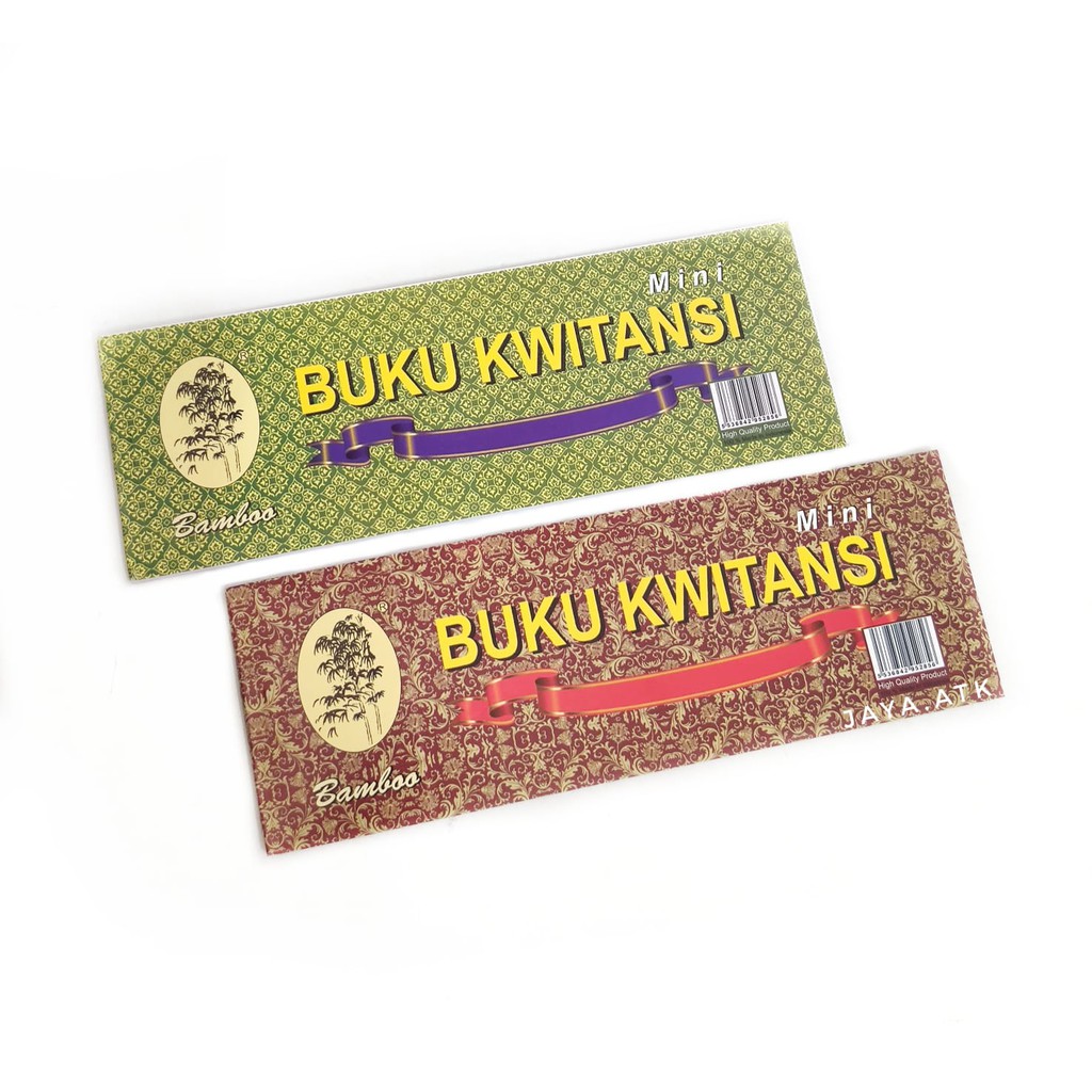 BUKU KWITANSI KUITANSI MINI KECIL BAMBOO 36 LEMBAR MURAH