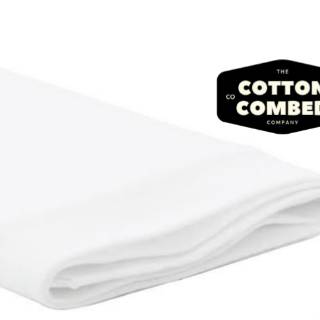 JUAL KAIN BAHAN SOFT COTTON COMBED 24S 30S WARNA PUTIH JUAL KAIN BAHAN SOFT COTTON COMBED 24S 30S WARNA PUTIH