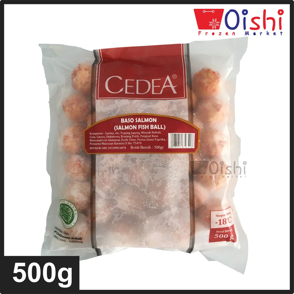 

Cedea Baso/Bakso Salmon Ball 500g