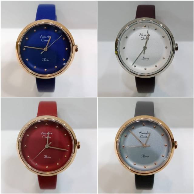 Jam Tangan Wanita Alexandre Christie 2745 AC2745 AC 2745 Tali Kulit