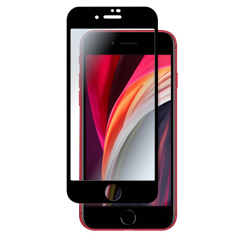 Tempered Glass Full Iphone SE 2 SE2 2020 Screenguard Full Cover Antigores Kaca Temperglass