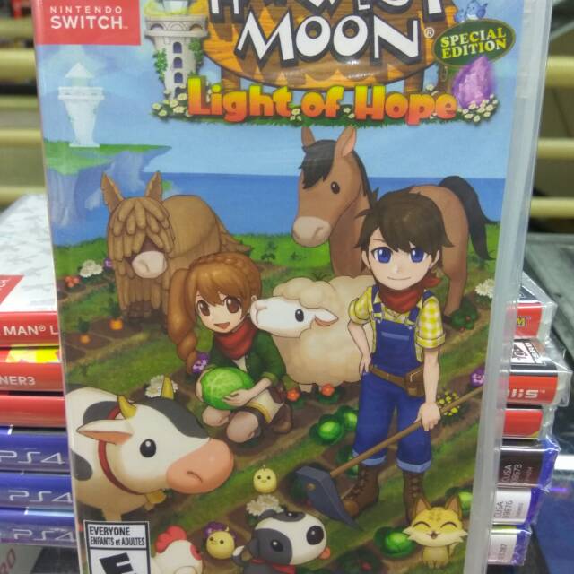 SWITCH HARVEST MOON SPECIAL EDITION LIGHT OF HOPE