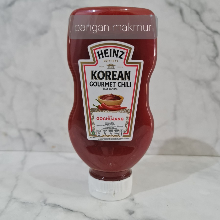 

saus sambal gochujang heinz - heinz korean gourmet chili 325 gr