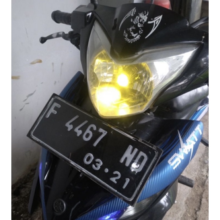 Lampu Led laser h4 h6 motor mobil LAMPU LED LASER H4 dan H6 MATIC BEBEK VIXION MX KLX BEAT VARIO DLL