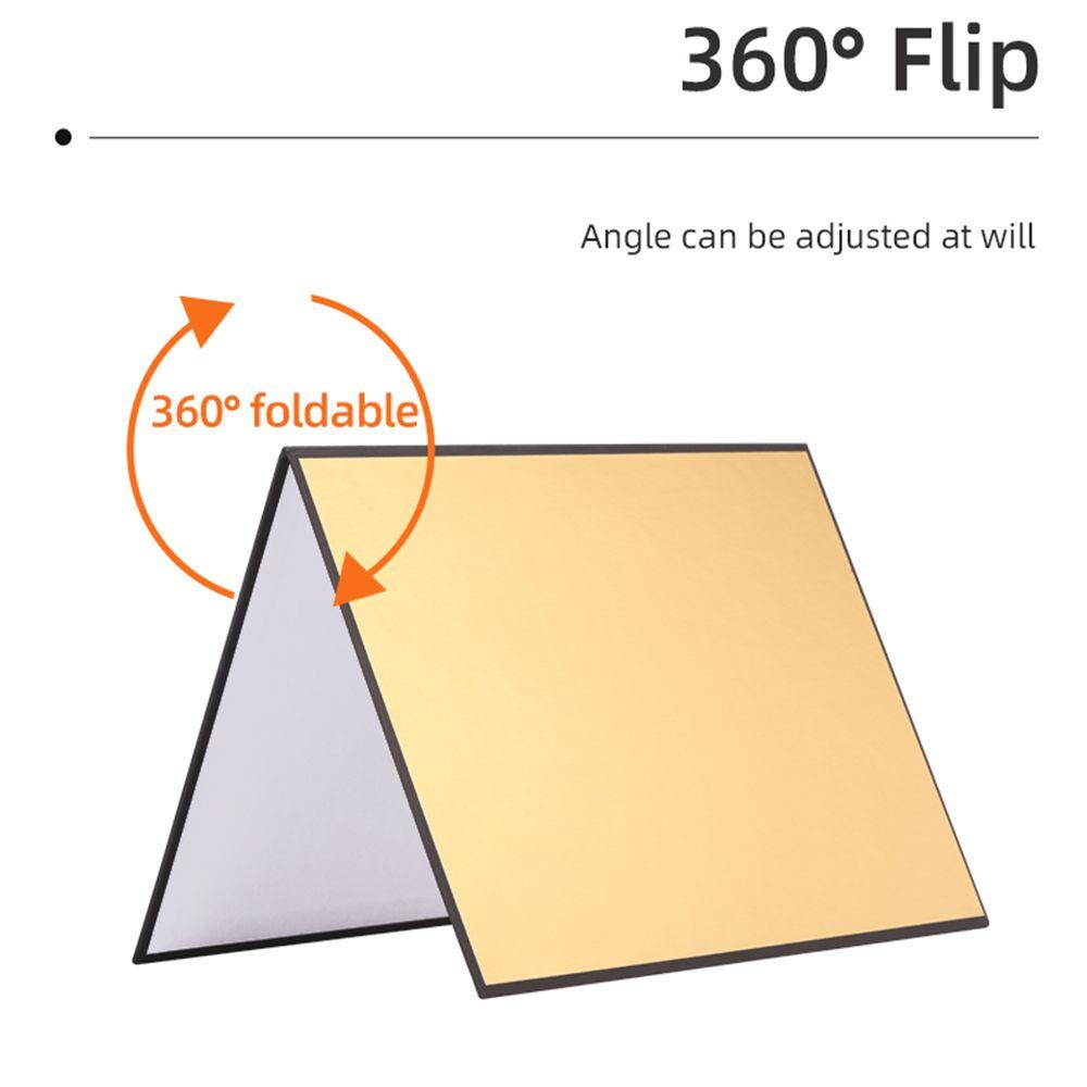 Preva Reflektor Cahaya Dua Sisi Fotografi Foto Studio Light Diffuser