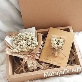 edelweis in box - hadiah ulang tahun edelweiss -buket bunga edelweis