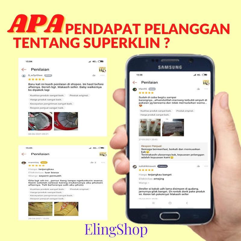 Pembersih Penghilang Noda Jamur Kain Baju Pakaian Stroller Membandel Ampuh