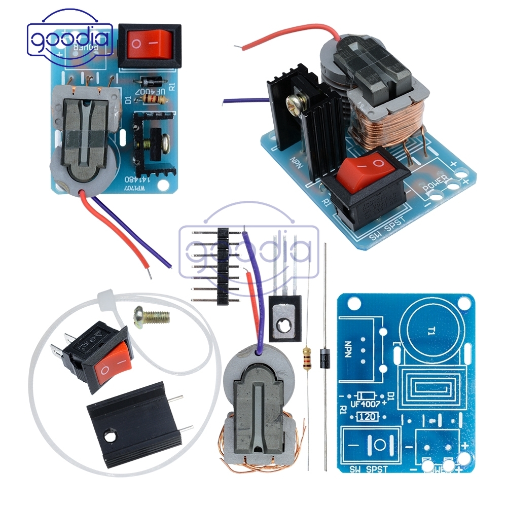 ღ[IN STOCK/COD]ღ DIYKit Modul Board PCB Transformer Inverter 15kV Tegangan Tinggi Elektrik DIY