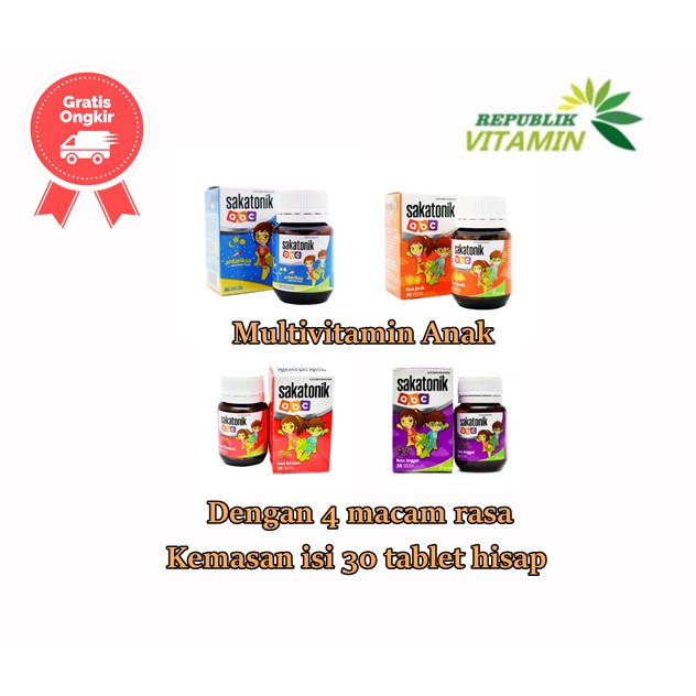 SAKATONIK ABC | VITAMIN ANAK