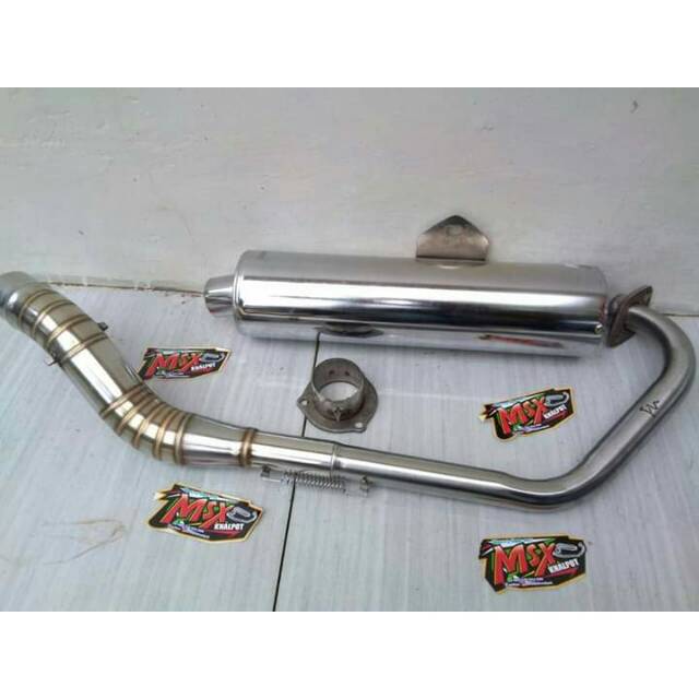 knalpot CKD standar racing satria FU suara standar pnp FU VIXION CBR TIGER MP CB GL SCORPIO VERZA MX