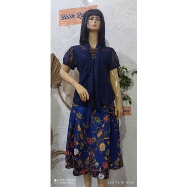 Set Setelan Rok Pias Unggul Jaya