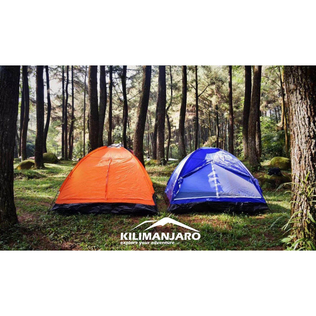 Tenda Camping Ultralight / Tenda Dome Kap 4-5 Orang Single Layer - Tenda Gunung