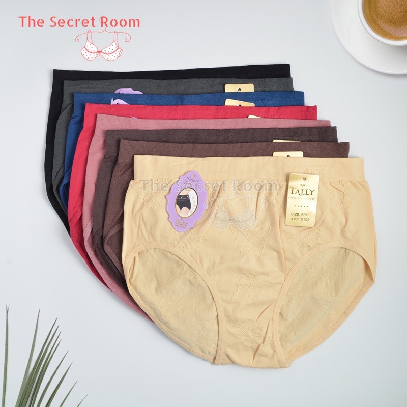 TALLY CD CELANA DALAM RAJUT JUMBO 5106 l FREE SIZE FIT TO XXL