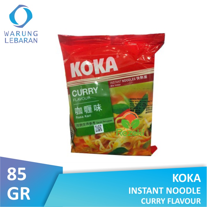 

Koka Instant Noodle Curry Flavour 85gr
